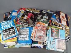 Football Programmes. Another large amount of general football programmes 1970s onwards unsorted.