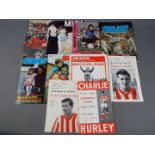 Sunderland FC Football Programmes. Testimonials involving Sunderland FC from the 1960s / 1970s.