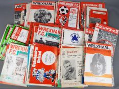 Wrexham FC Football Programmes.