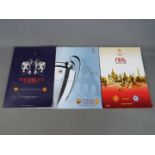 Champions League Final Football Programmes.