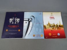 Champions League Final Football Programmes.