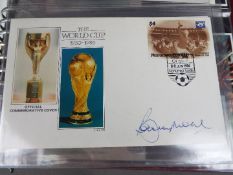 The World Cup Masterfile - a collection of official Postal Covers contained in two collector's