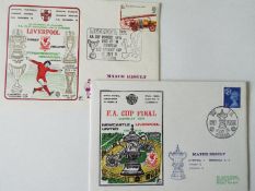 Postal Covers - two rare covers issued to commemorate the F.A.