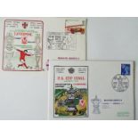 Postal Covers - two rare covers issued to commemorate the F.A.