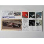 Postal Cover - Nigel Mansell 1992 F1 world champion,