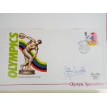 The Olympic Masterfile - a collection of official Postal Covers and mint Postage Stamps contained