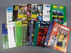 Football Programmes. Twenty A4 size big match programmes from 1980 onwards.