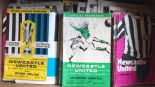 Newcastle United Football Programmes.