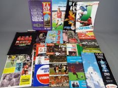 Liverpool Football Programmes. Large selection of domestic big match programmes.