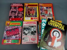 Liverpool Football Club Programmes - A good selection of match programmes from the 1980's and later,