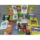 FA Cup, League Cup, Challenge Trophy, Charity Shield - approximately 25 matchday programmes,