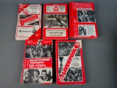 Liverpool Football Club Programmes - A good selection of match programmes covering seasons