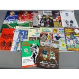 Glasgow Celtic Football Programmes.