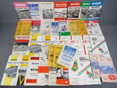 Rugby League - a collection of approximately 40 club matchday programmes, ca 1960s,