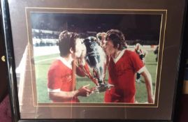 Signed Liverpool FC Football Photograph.