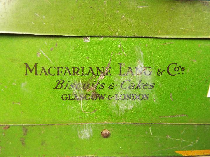 An early 20th century MacFarlane Lang & Co biscuit tin in the form of a cottage, - Image 3 of 4