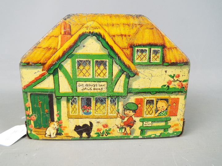 An early 20th century MacFarlane Lang & Co biscuit tin in the form of a cottage, - Image 2 of 4