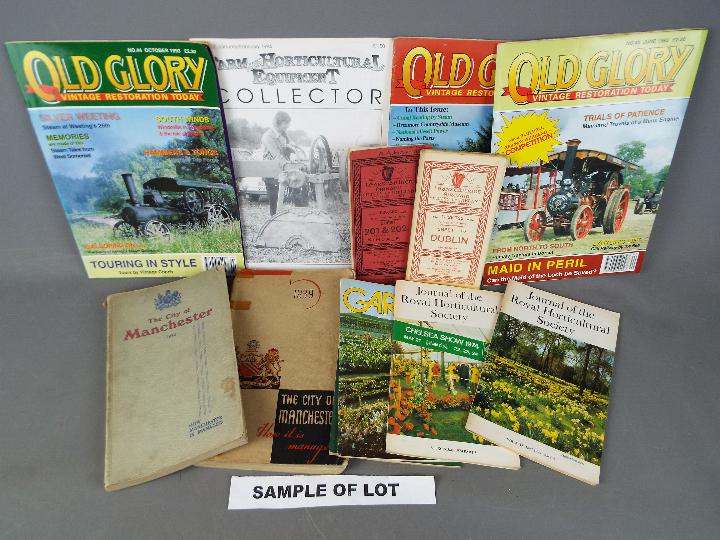 A quantity of vintage ephemera relating to transport and gardening, three boxes. - Image 2 of 2
