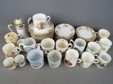 Mixed ceramics to include Royal Doulton, Noritake, Aynsley and similar.