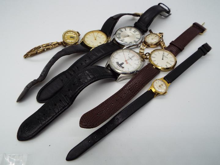 A collection of wristwatches to include Rotary, Sekonda, Timex,