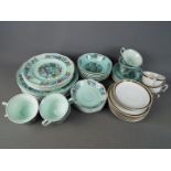 Lot to include Adams Calyx Ware 'Saraband' pattern and a small quantity of Noritake.