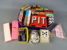 A collection of vintage playing cards,