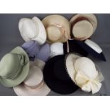 A quantity of lady's hats.