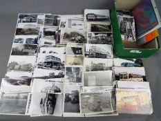 A large quantity of vintage photographs, predominantly transport related.