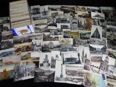 Deltiology - In excess of 700 early to mid period foreign topographical cards.