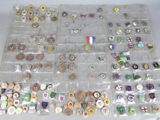 Toxophily / Archery - a good collection in excess of 140 enamelled Archery Medals and lapel badges,
