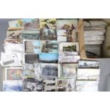 Deltiology - an excellent collection in excess of 500 early period postcards, topographical,