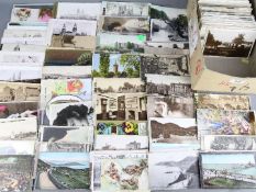 Deltiology - in excess of 500 mainly early period UK topographical and subject postcards to include