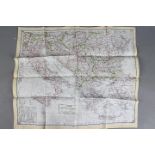 WW2 Silk Escape Map of Southern Europe and Mediterranean. Undated. Double-sided. Good condition.