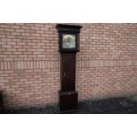 Longcase clock -a George III period clock with eight day movement,