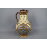 A large Villeroy & Boch Mettlach stoneware jug of baluster form,