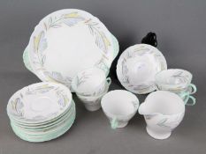 Shelley - a tea service decorated in the Caprice pattern # 2443,