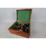 Jaques & Son of London - a Staunton pattern complete chess set,