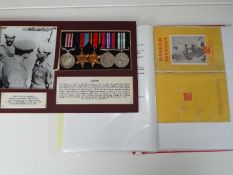 World War Two (WW2) campaign medals - 21076 Sepoy Sultan Mahmud, Machine Gun Battn,