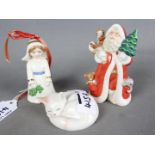 Royal Copenhagen - A limited edition 'Annual Santa' figurine,