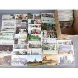 Deltiology - in excess of 500 UK and foreign topographical and subject postcards to include