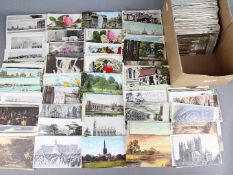 Deltiology - in excess of 500 UK and foreign topographical and subject postcards to include