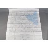 WW2 Silk Survival Chart, 1944 -US "AFF CLOTH CHART - Eastern Asia", double-sided,