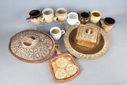 Studio Pottery - To include Quantock Pottery, Ray Finch for Winchcombe Pottery.