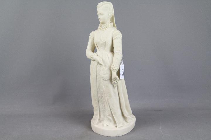 A Copeland parian figurine, after L A Malempre for the Ceramic and Crystal Palace Art Union,