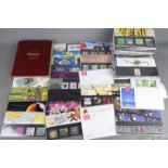 Philately - A collection of Royal Mail Mint Stamp packs and similar.