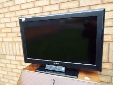A Sony LCD digital colour television set, 32 inch screen.