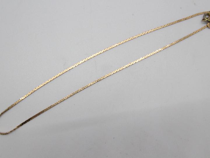 9ct gold - A mixed lot of costume jewellery to include a triple stranded pearl necklace, - Image 4 of 4