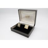 David M Robinson - a pair of David M Robinson cufflinks in original box