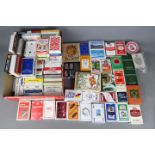 A large quantity of vintage playing cards.