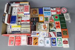 A large quantity of vintage playing cards.